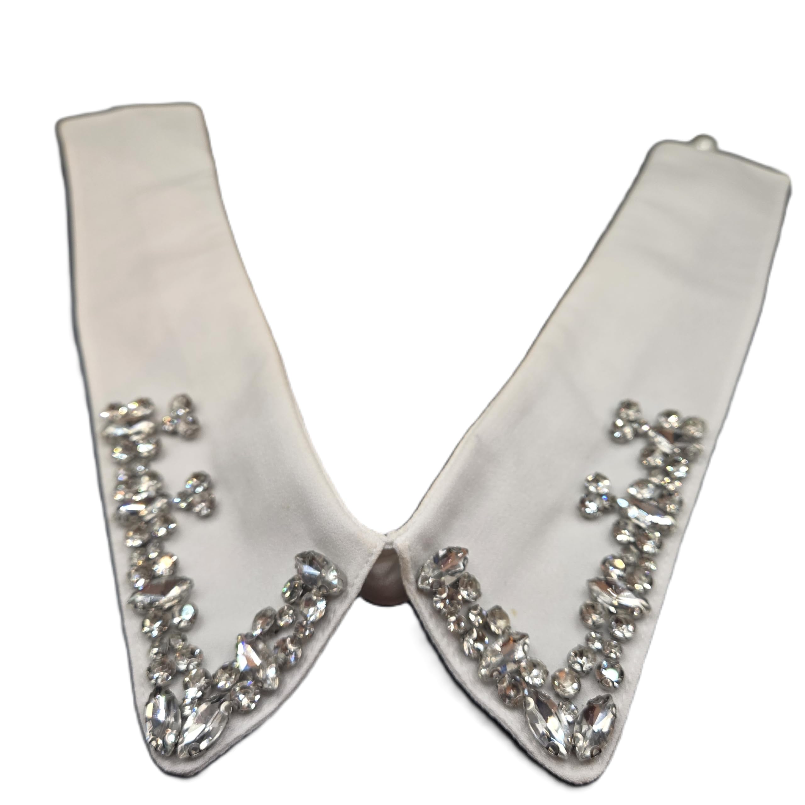 RobRia Detachable Fake Collars for Women – Removable Collar with Pearls or Rhinestones