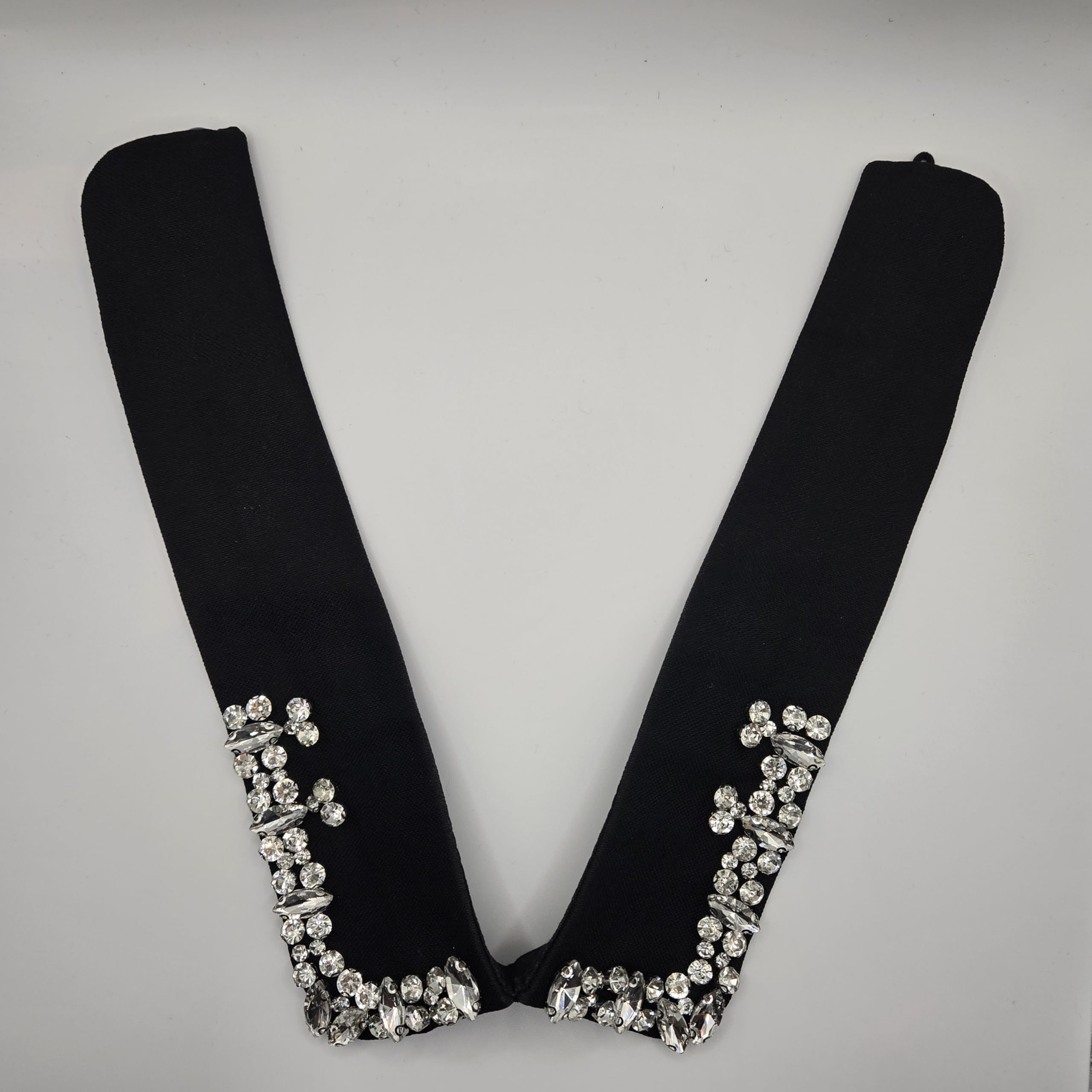 RobRia Detachable Fake Collars for Women – Removable Collar with Pearls or Rhinestones