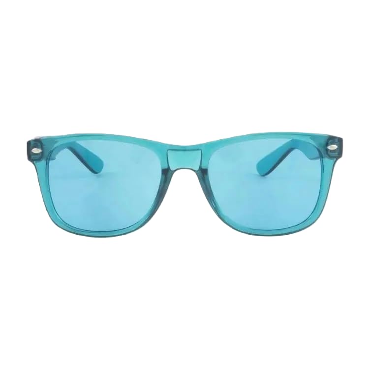 Color Therapy Glasses – Relaxation 3-Pack (Rose, Aqua, Purple) | Soothing Tinted Glasses for Stress Relief, Calm, and Better Sleep