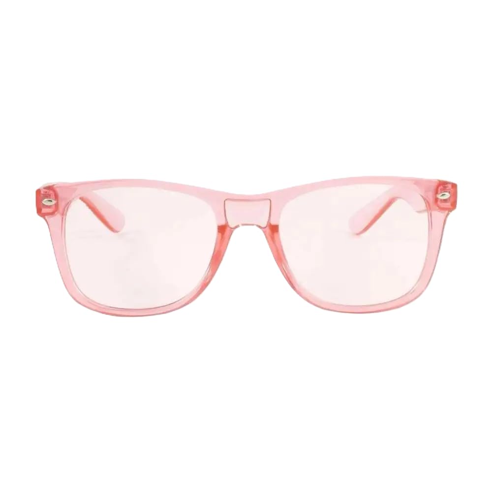 Color Therapy Glasses – Relaxation 3-Pack (Rose, Aqua, Purple) | Soothing Tinted Glasses for Stress Relief, Calm, and Better Sleep