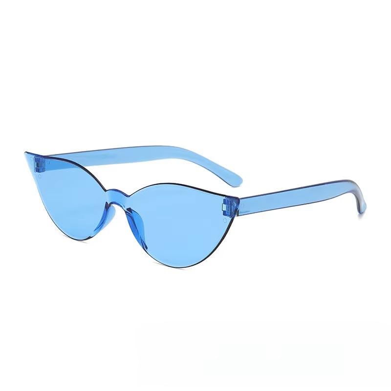 Cat-Eye Style Color Therapy Glasses – 15 Vibrant Tinted Colors for Mood Enhancement & Chromotherapy