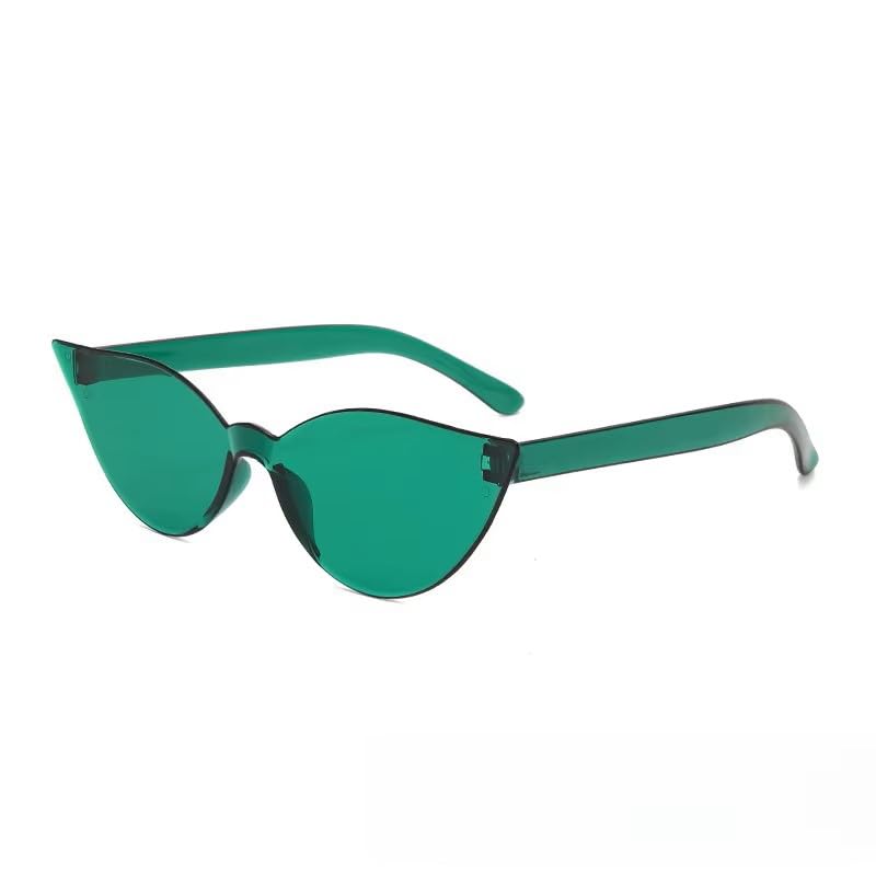 Cat-Eye Style Color Therapy Glasses – 15 Vibrant Tinted Colors for Mood Enhancement & Chromotherapy