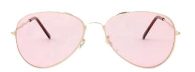 Aviator Style Color Therapy Glasses – Relaxation 3-Pack (Rose, Aqua, Purple) | Soothing Tinted Glasses for Stress Relief, Calm, and Better Sleep | UV400 Protection