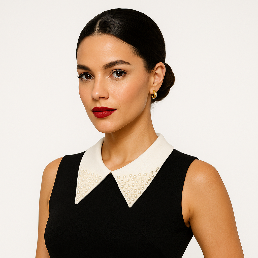 18K Gold Plated Chunky Hoop Earrings for Women, Small Crescent Huggie Hoops, Stainless Steel Minimalist Jewelry Search or ask