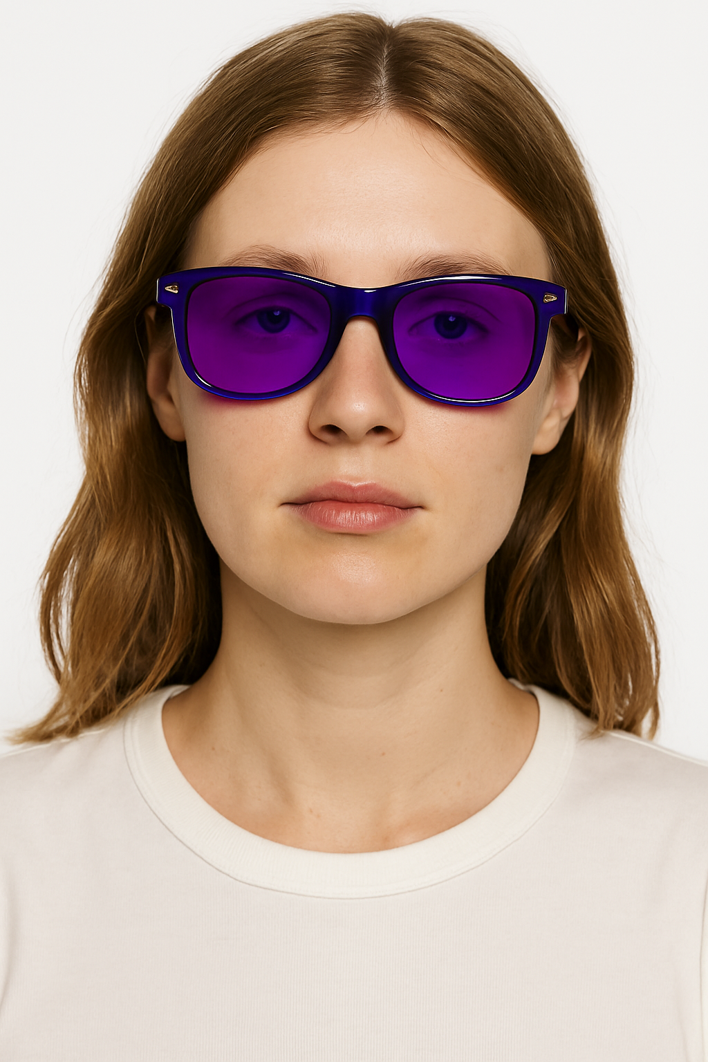 RobRia Color Therapy Glasses - Chromotherapy Tinted Lens Glasses, Scratch-Resistant Lenses with Premium Frames