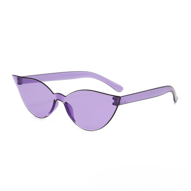 Cat-Eye Style Color Therapy Glasses – 15 Vibrant Tinted Colors for Mood Enhancement & Chromotherapy