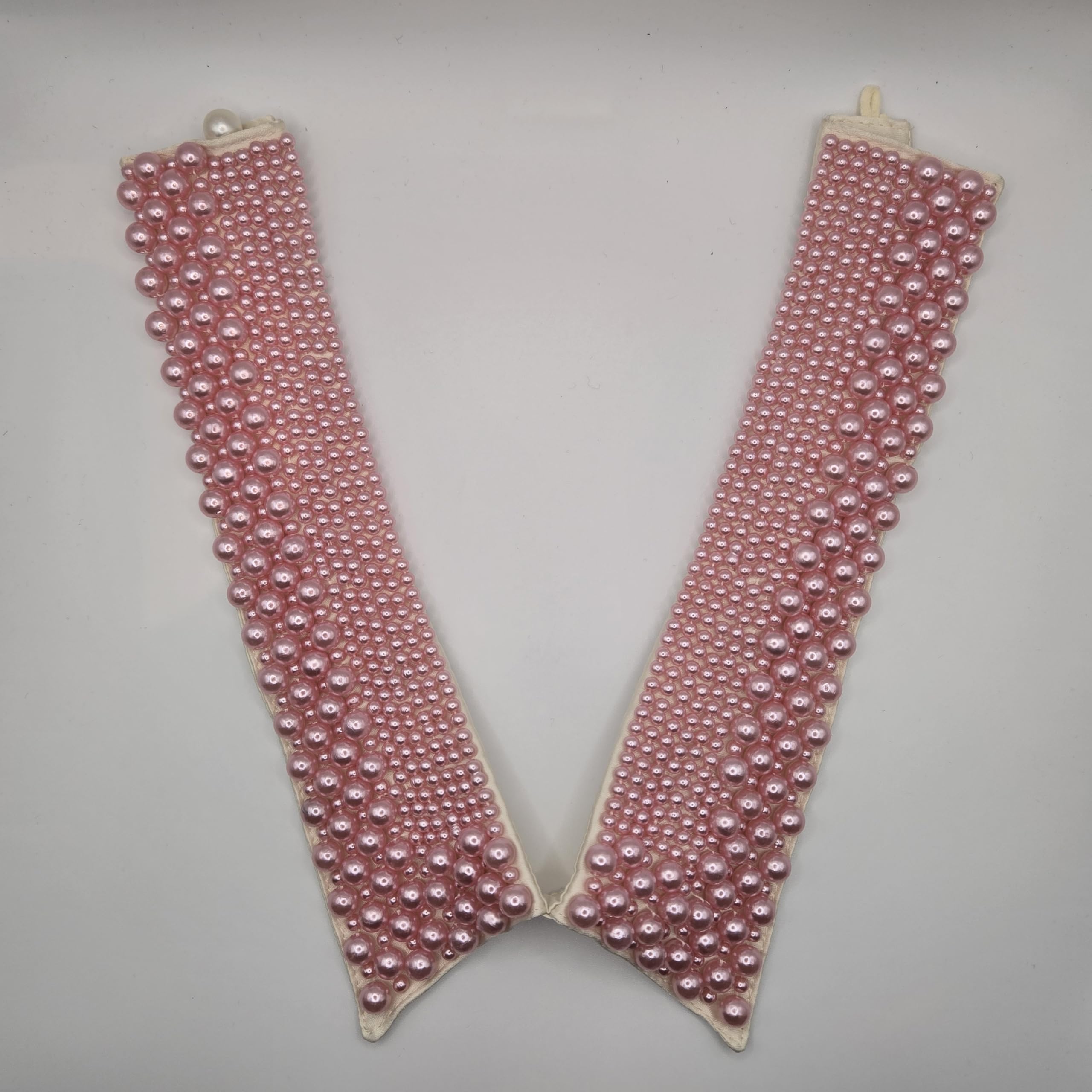 RobRia Detachable Fake Collars for Women – Removable Collar with Pearls or Rhinestones
