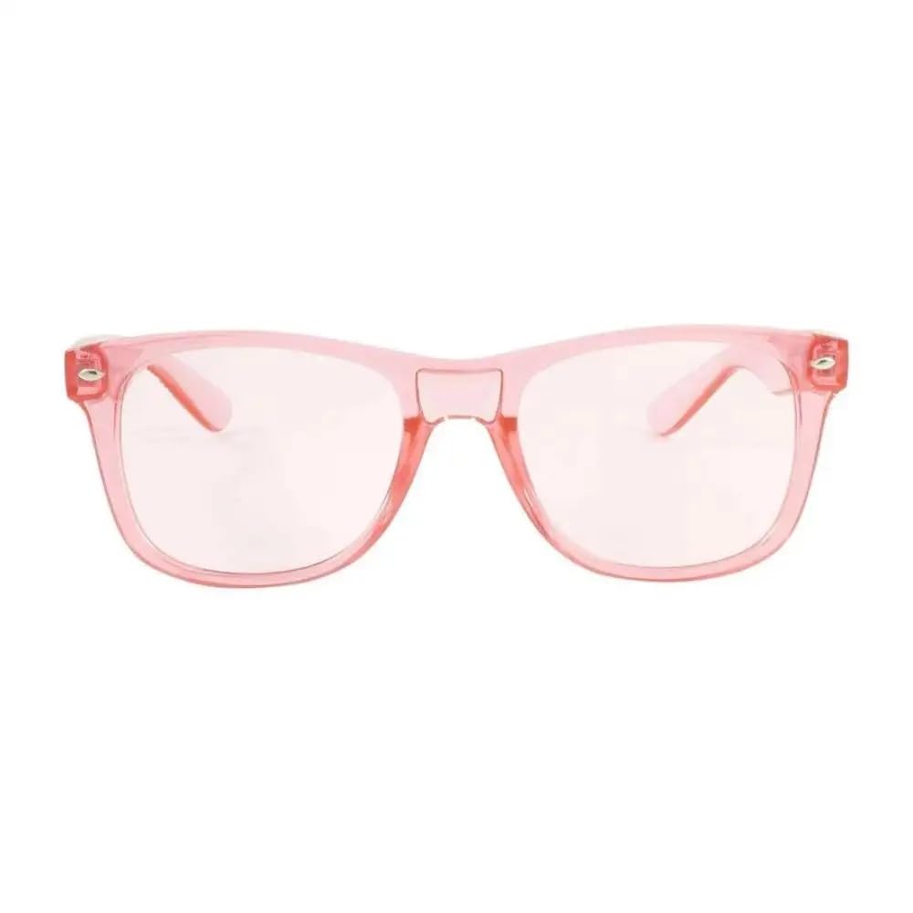 RobRia Color Therapy Glasses - Chromotherapy Tinted Lens Glasses, Scratch-Resistant Lenses with Premium Frames