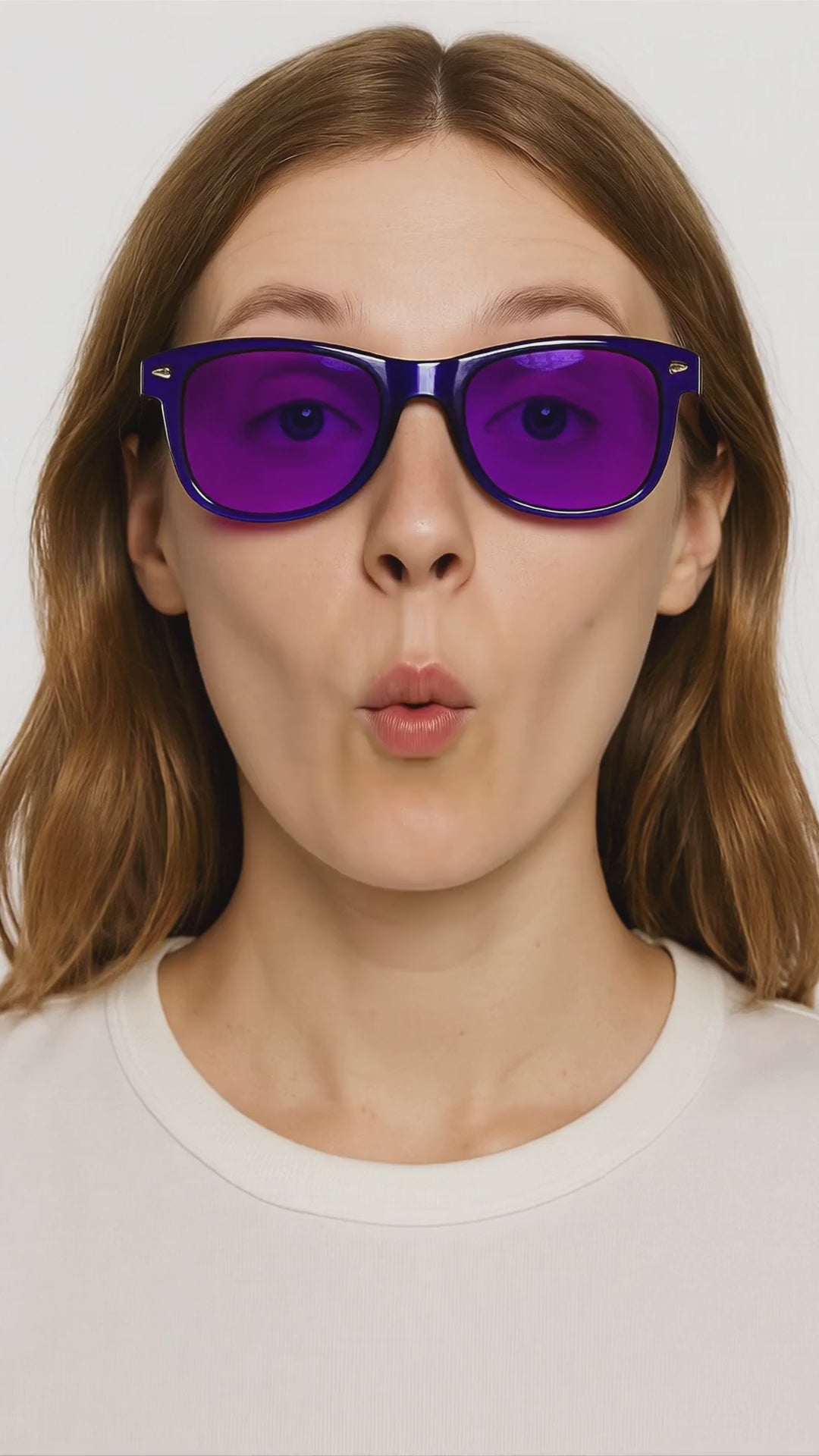 RobRia Color Therapy Glasses - Chromotherapy Tinted Lens Glasses, Scratch-Resistant Lenses with Premium Frames